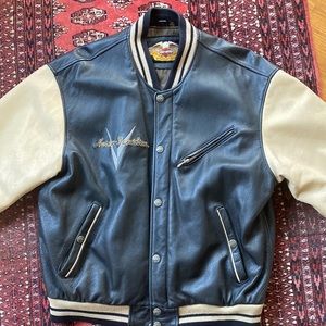 Harley Davison vintage letterman’s jacket